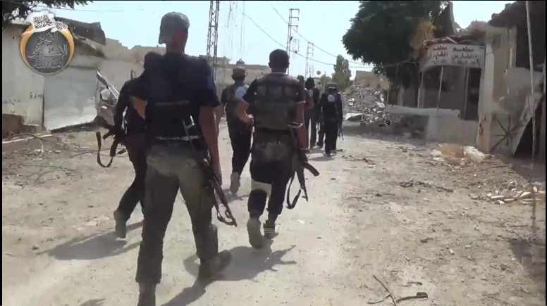Nhóm chiến binh Hồi giáo cực đoan Ajnad Al-Sham.