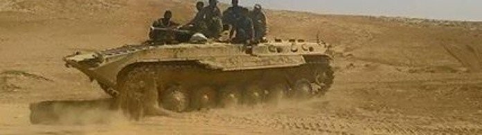 Quân đội Syria tấn công trên sa mạc tỉnh Homs