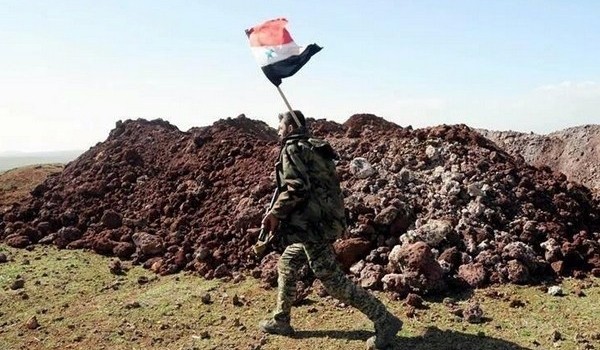 Binh sĩ quân đội Syria trên chiến trường Tây Ghouta