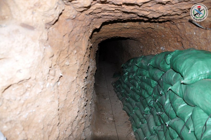 Đường hầm bị quân đội Syria phát hiện trên vùng ngoại ô Damascus