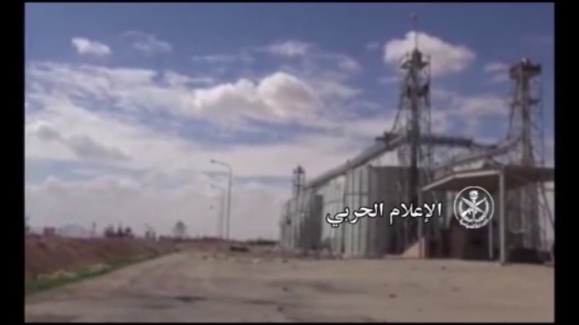 Quân đội Syria giải phóng khu nhà kho lương thực Silo Palmyra