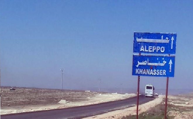 Tuyến đường vận tải huyết mạch đến Aleppo đã được mở thông