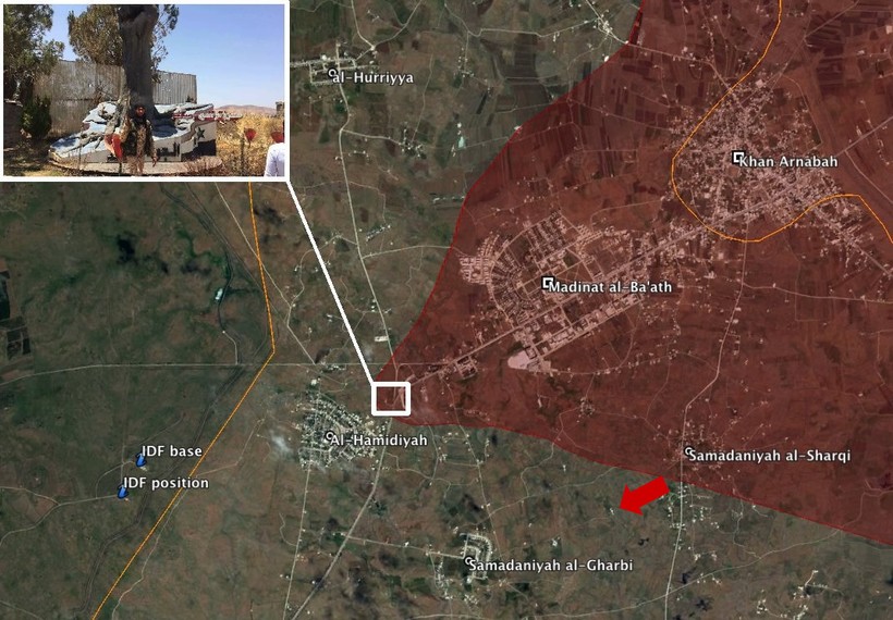 Cuộc tấn công của quân đội Syria trên hướng Al-Samdaniyah Al-Gharbiyah
