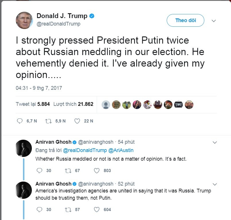 Điều gì khiến ông Putin nổi giận trong cuộc gặp Donald Trump? ảnh 1 Điều gì khiến ông Putin nổi giận trong cuộc gặp Donald Trump? ảnh 1