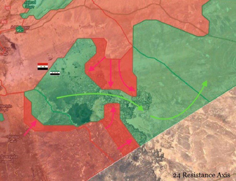Quân đội Syria bao vây phe thánh chiến nam Damascus, chuẩn bị tiêu diệt ảnh 1 Quân đội Syria bao vây phe thánh chiến nam Damascus, chuẩn bị tiêu diệt ảnh 1
