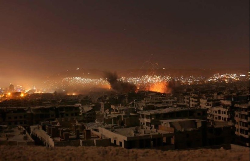 Syria: Kinh hoàng cuộc chiến ở ngoại vi Damascus (video) ảnh 2