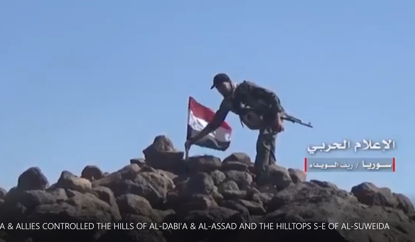 Quân đội Syria đánh chiếm các cao điểm và đồn biên phòng trên vùng biên giới Syria - Jordan