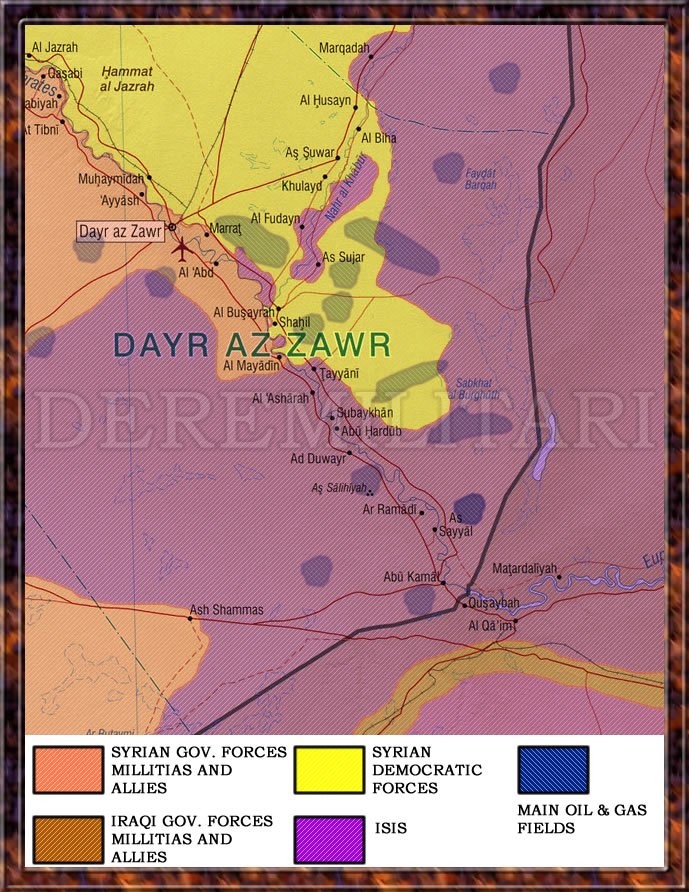 IS sắp bại vong, người Kurd thừa cơ chiếm hàng loạt mỏ dầu tại Deir Ezzor ảnh 1 IS sắp bại vong, người Kurd thừa cơ chiếm hàng loạt mỏ dầu tại Deir Ezzor ảnh 1