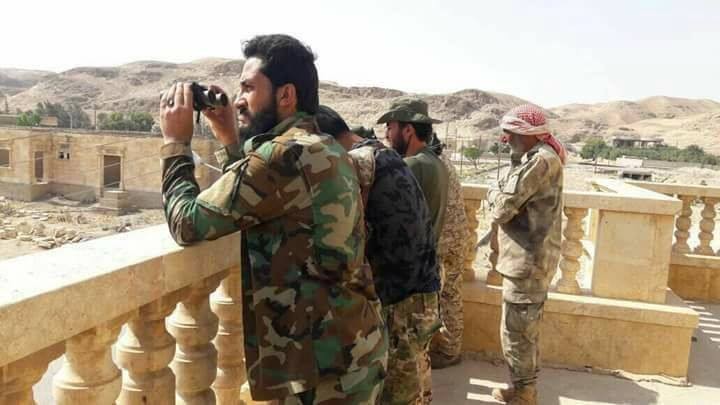 Binh sĩ quân đội Syria ở Deir Ezzor - ảnh minh họa Muraselon