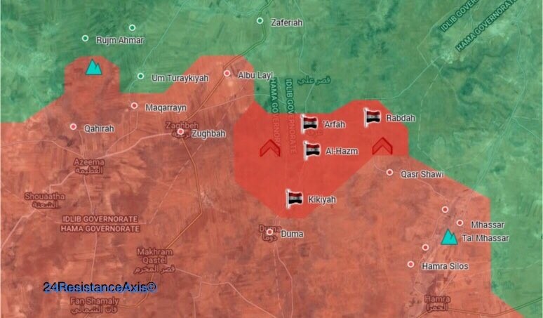 Sát thủ diệt tăng của phiến quân tan xác, quân đội Syria đoạt 4 cứ địa ở Hama ảnh 2 Sát thủ diệt tăng của phiến quân tan xác, quân đội Syria đoạt 4 cứ địa ở Hama ảnh 2