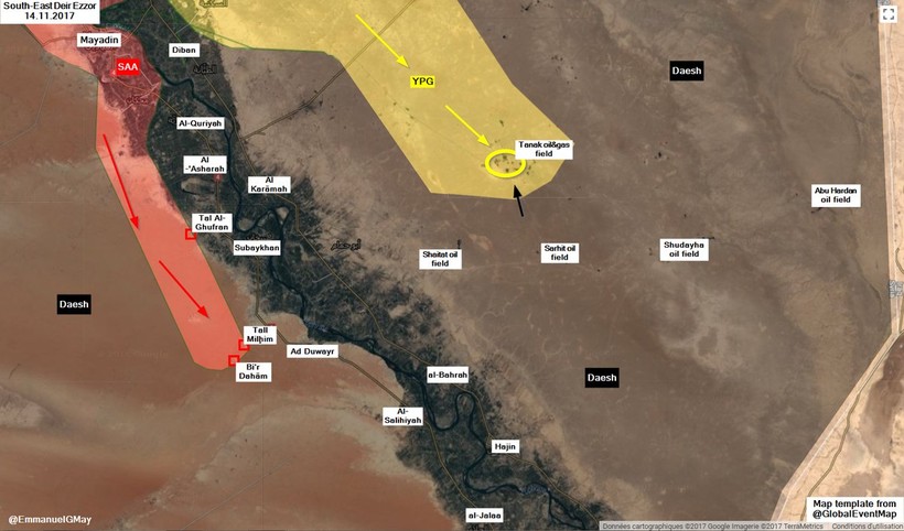 IS nã pháo phản lực giáng trả người Kurd càn quét Euphrates ảnh 2 IS nã pháo phản lực giáng trả người Kurd càn quét Euphrates ảnh 2