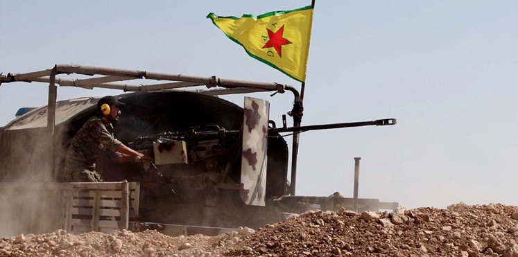 Lực lượng SDF, chủ công là các đơn vị dân quân người Kurd tấn công dọc bờ sông Euphrates - ảnh minh họa South Front