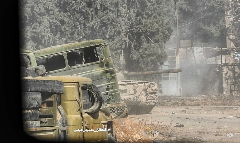 Chiến sự Syria: Quân Assad phản công tái chiếm địa bàn ngoại vi Damascus ảnh 3 Chiến sự Syria: Quân Assad phản công tái chiếm địa bàn ngoại vi Damascus ảnh 3