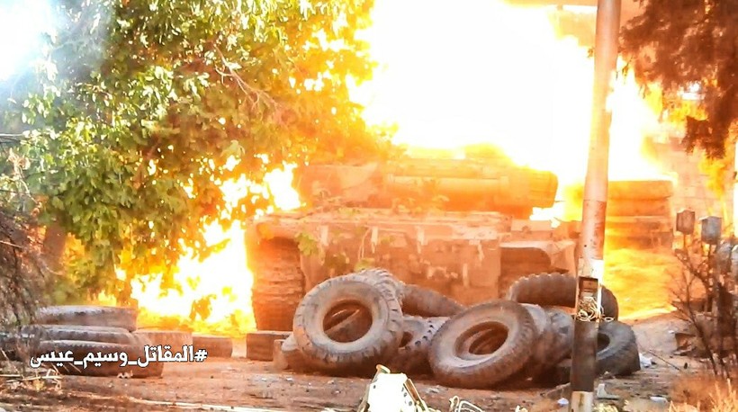 Chiến sự Syria: Quân Assad phản công tái chiếm địa bàn ngoại vi Damascus ảnh 7 Chiến sự Syria: Quân Assad phản công tái chiếm địa bàn ngoại vi Damascus ảnh 7