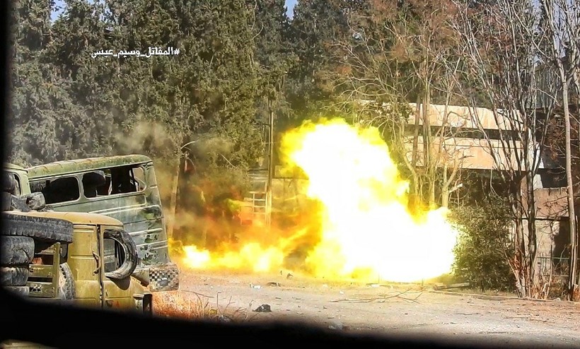 Chiến sự Syria: Quân Assad phản công tái chiếm địa bàn ngoại vi Damascus ảnh 10 Chiến sự Syria: Quân Assad phản công tái chiếm địa bàn ngoại vi Damascus ảnh 10