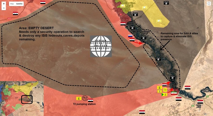 Sào huyệt IS tại Al-Bukamal thất thủ, trận chiến Deir Ezzor toàn thắng ảnh 1 Sào huyệt IS tại Al-Bukamal thất thủ, trận chiến Deir Ezzor toàn thắng ảnh 1