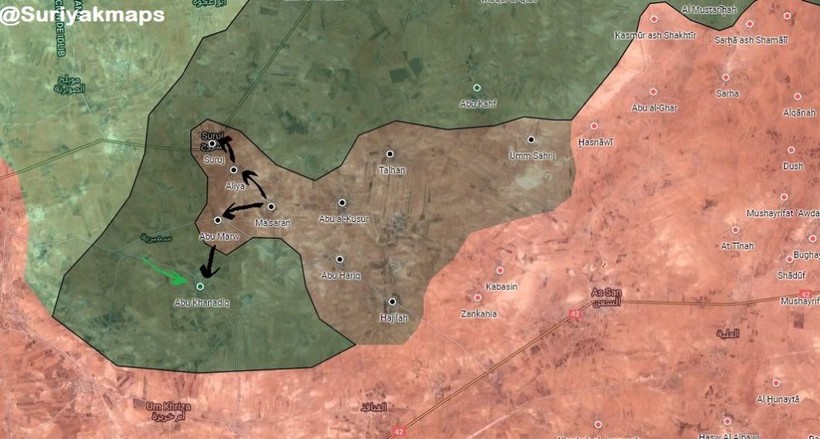 Chiến sự Syria: IS bất ngờ tung đòn chiếm hàng chục địa bàn ở Hama ảnh 2 Chiến sự Syria: IS bất ngờ tung đòn chiếm hàng chục địa bàn ở Hama ảnh 2