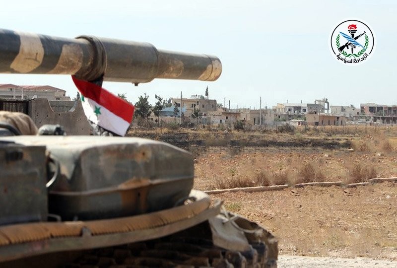 Quân đội Syria tiến vào giải phóng thành phố Albukamal - ảnh South Front