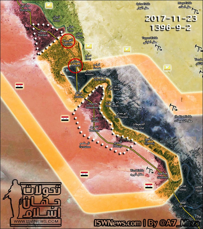 “Hổ Syria” bị IS đánh bật khỏi hai thị trấn chiến lược ở Deir Ezzor ảnh 1 “Hổ Syria” bị IS đánh bật khỏi hai thị trấn chiến lược ở Deir Ezzor ảnh 1