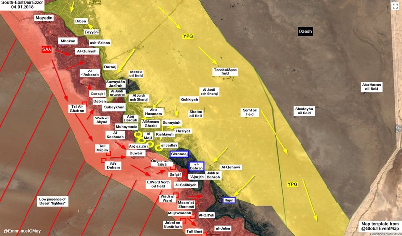 Tàn binh IS bị người Kurd Syria truy diệt trên chiến trường Deir Ezzor ảnh 1 Tàn binh IS bị người Kurd Syria truy diệt trên chiến trường Deir Ezzor ảnh 1