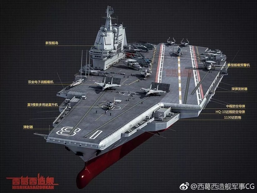 Đua với Mỹ, Trung Quốc đóng tàu sân bay thứ 3 ảnh 1 Đua với Mỹ, Trung Quốc đóng tàu sân bay thứ 3 ảnh 1
