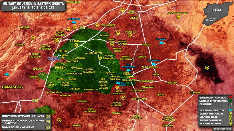 Ác chiến đẫm máu tại tại tử địa Đông Ghouta, Syria ảnh 1