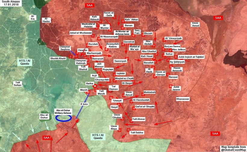 Quân đội Syria đột phá sào huyệt Idlib, uy hiếp bao vây cả 2 nhóm khủng bố tại Hama ảnh 1 Quân đội Syria đột phá sào huyệt Idlib, uy hiếp bao vây cả 2 nhóm khủng bố tại Hama ảnh 1