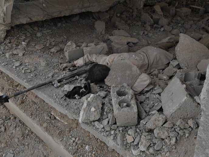 Hàng chục chiến binh IS bị diệt, quân đội Syria chiếm giữ nhiều vũ khí Mỹ ảnh 4 Hàng chục chiến binh IS bị diệt, quân đội Syria chiếm giữ nhiều vũ khí Mỹ ảnh 4