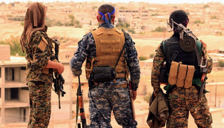 Lực lượng dân quân người Kurd (YPG) trên chiến trường Afrin - Aleppo. Ảnh minh họa Masdar News
