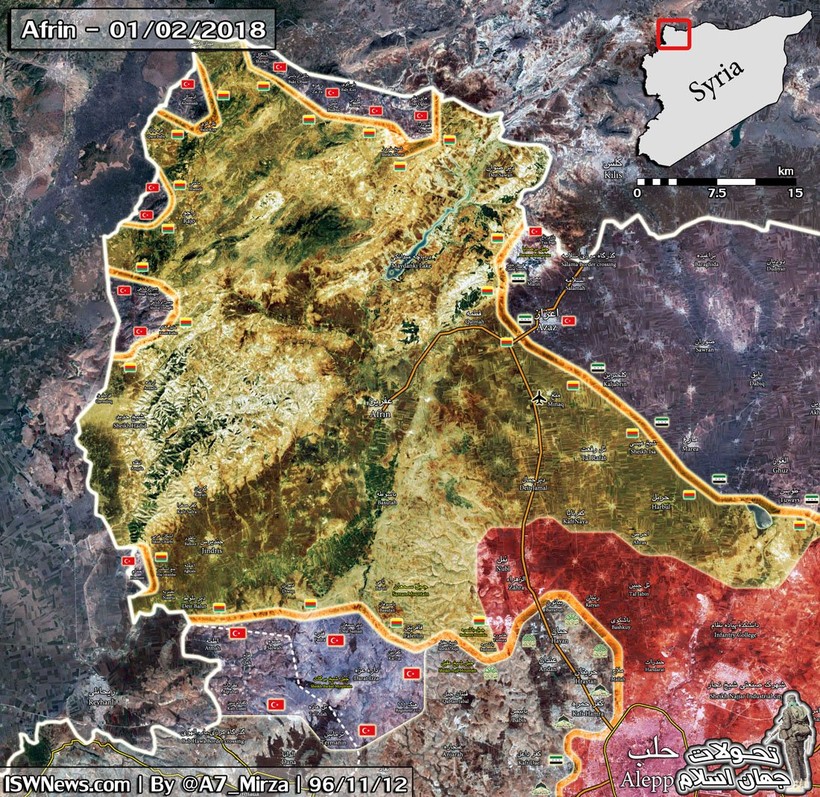 Thổ Nhĩ Kỳ ồ ạt đánh chiếm Afrin, người Kurd Syria trước lựa chọn sinh tử ảnh 1