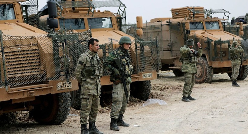Quân đội Thổ Nhĩ Kỳ trên chiến trường Afrin - ảnh minh họa Muraselon