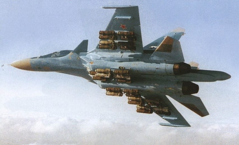 Không quân Nga không kích - ảnh minh họa Masdar News