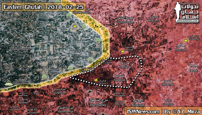 “Hổ Syria” chủ công khai hỏa chiến dịch kết liễu phiến quân cố thủ Đông Ghouta ảnh 1 “Hổ Syria” chủ công khai hỏa chiến dịch kết liễu phiến quân cố thủ Đông Ghouta ảnh 1