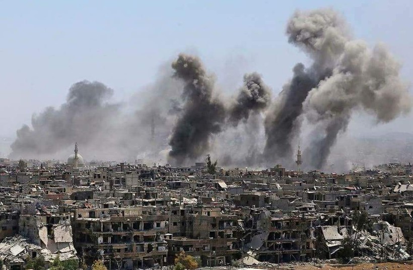 Cuộc chiến tàn khốc trong tử địa nam Damascus, Syria ảnh 4 Cuộc chiến tàn khốc trong tử địa nam Damascus, Syria ảnh 4