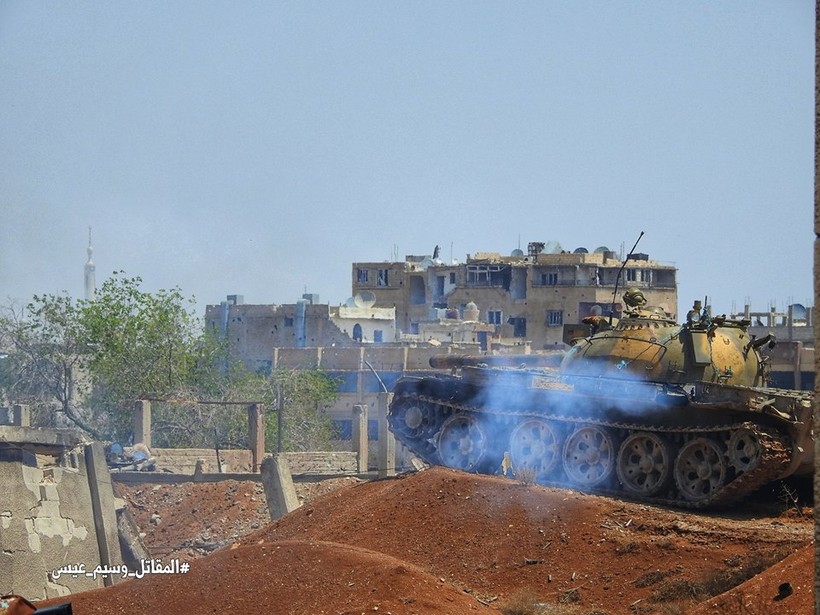Quân đội Syria tung đòn dữ dội chiếm quận chiến lược nam Damascus ảnh 4 Quân đội Syria tung đòn dữ dội chiếm quận chiến lược nam Damascus ảnh 4