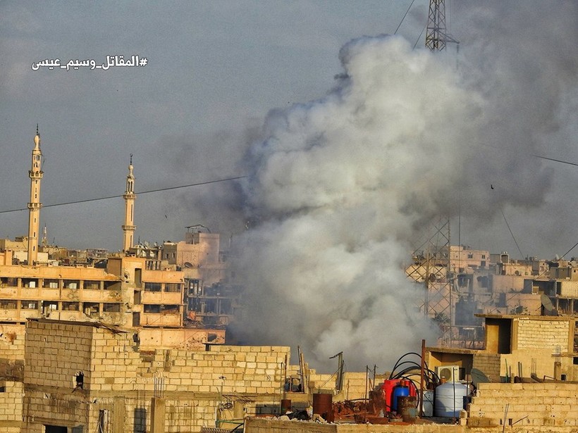 Quân đội Syria tung đòn dữ dội chiếm quận chiến lược nam Damascus ảnh 6 Quân đội Syria tung đòn dữ dội chiếm quận chiến lược nam Damascus ảnh 6