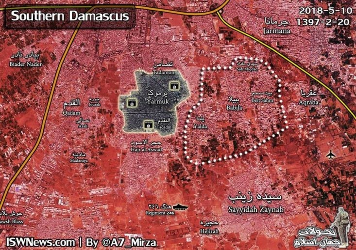 Khốc liệt cuộc chiến đường phố tại hỏa ngục Yarmouk, Syria ảnh 1 Khốc liệt cuộc chiến đường phố tại hỏa ngục Yarmouk, Syria ảnh 1