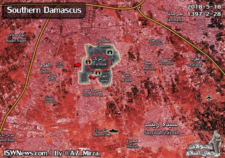 Nga yểm trợ Syria thắng lớn tại nam Damascus sẽ biến đổi tình hình Trung Đông ảnh 1 Nga yểm trợ Syria thắng lớn tại nam Damascus sẽ biến đổi tình hình Trung Đông ảnh 1