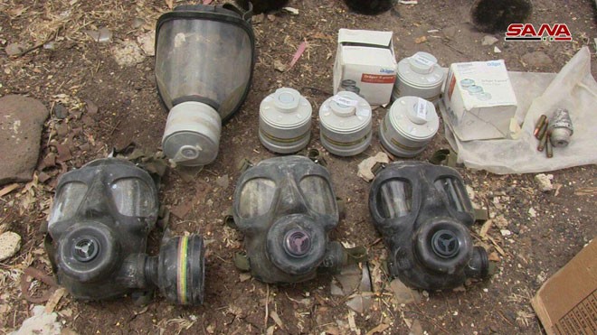 Quân đội Syria chiếm giữ lượng vũ khí khổng lồ của phe thánh chiến ở Homs ảnh 11 Quân đội Syria chiếm giữ lượng vũ khí khổng lồ của phe thánh chiến ở Homs ảnh 11