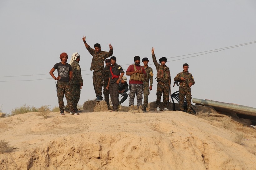 Lực lượng chiến binh SDF trên chiến trường Deir Ezzor. Ảnh minh họa South Front