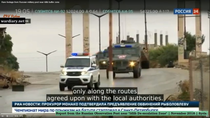 Nga triển khai trạm quan sát ngừng bắn ở Hama, Idlib. Ảnh: Russian24.