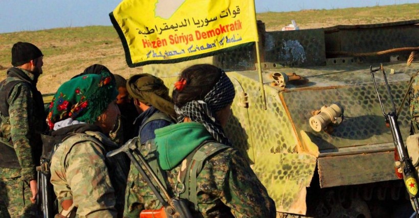 Những chiến binh người Kurd trên chiến trường Deir Ezzor. Ảnh minh họa South Front
