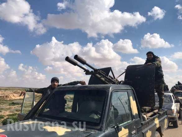 Các đơn vị vũ trang Syria tiến hành truy quét sa mạc phía đông Damascus và Homs.