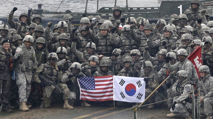 Liên quân Mỹ - Hàn Quốc (ảnh minh họa).