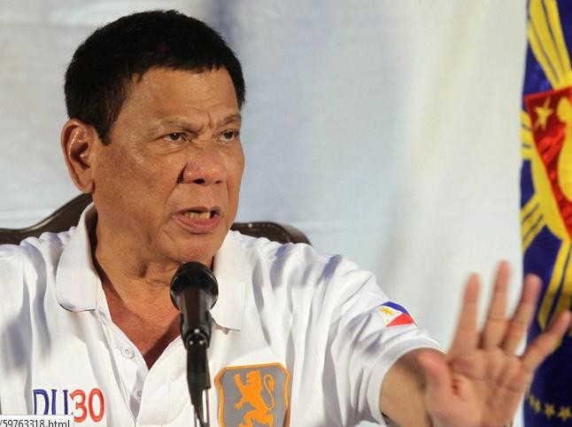 Tổng thống Philippines Rodrigo Duterte. Ảnh: Đa Chiều