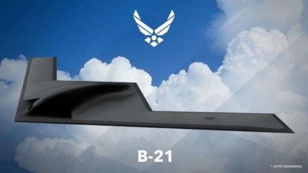 Hình ảnh thiết kế máy bay ném bom tầm xa B-21 do Không quân Mỹ công bố (ảnh tư liệu)