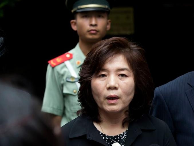 Bà Choe Son-hui, Đặc phái viên Bộ Ngoại giao Triều Tiên. Ảnh: VOA