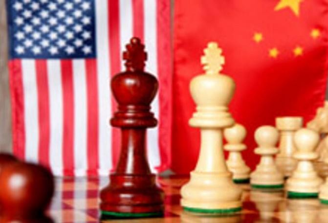 Mỹ đang tập trung gây sức ép to lớn cho Trung Quốc về kinh tế thương mại. Ảnh: FTchinese.
