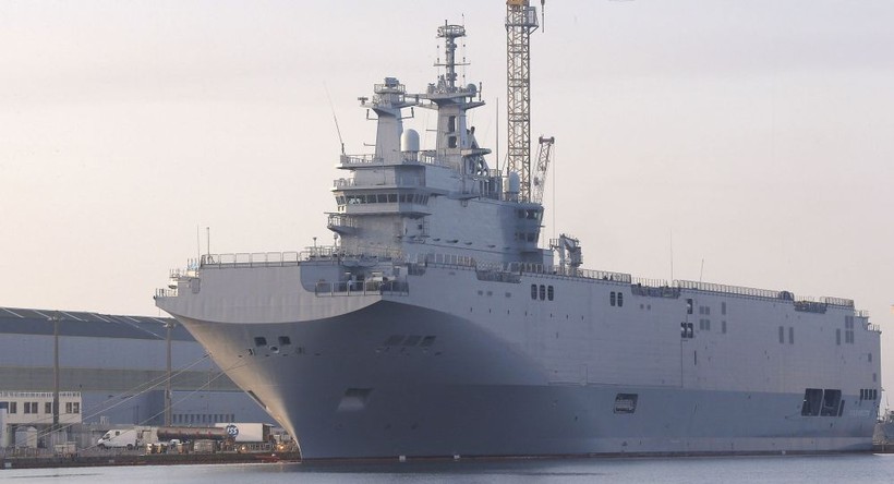 Chiến hạm Mistral do Nga đặt hàng cuối cùng lại về tay Ai Cập