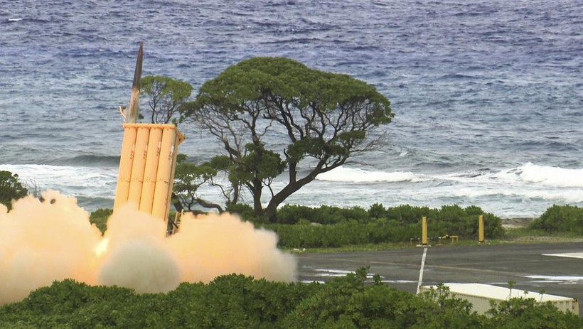 Hệ thống phòng thủ tên lửa THAAD của Mỹ khai hỏa
